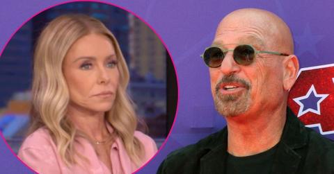 Composite photo of Kelly Ripa and Howie Mandel.