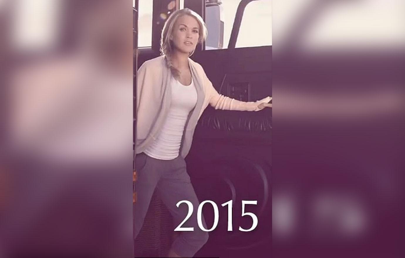 Carrie Underwood - Best intentions for the new year! CALIA by