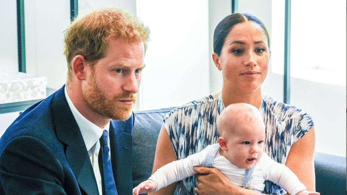 Photo of Prince Harry and Meghan Markle.