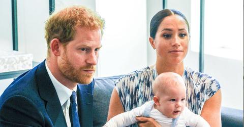 Photo of Prince Harry and Meghan Markle.