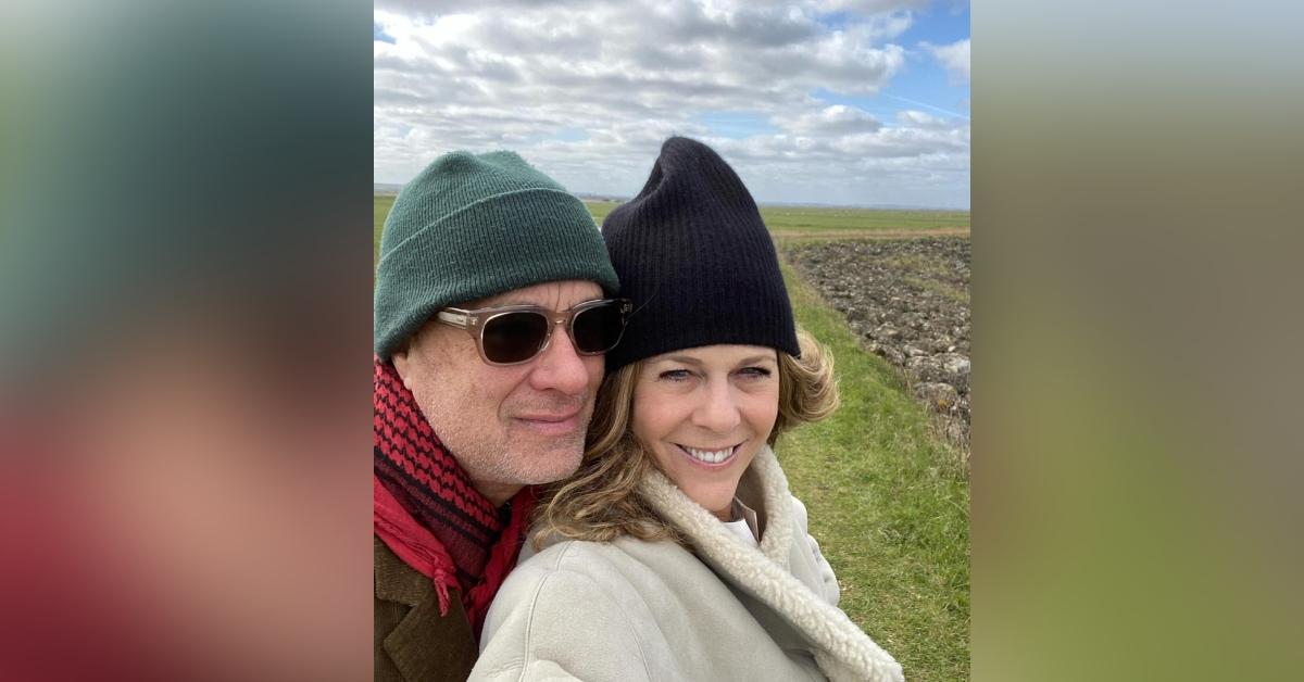 tom hanks goes shirtless wife rita wilson th wedding anniversary post