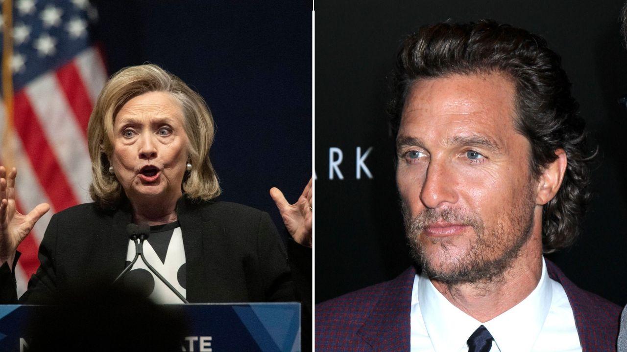image of Hillary slammed Matthew McConaughey for enabling independent voting, calling his remarks 'really unfortunate.'
