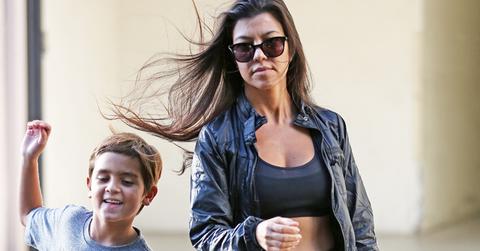 Kourtney Kardashian will not talk about Kim in front of Mason Disick