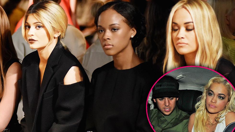 Rita ora rob kardashian kylie jenner feud nyfw