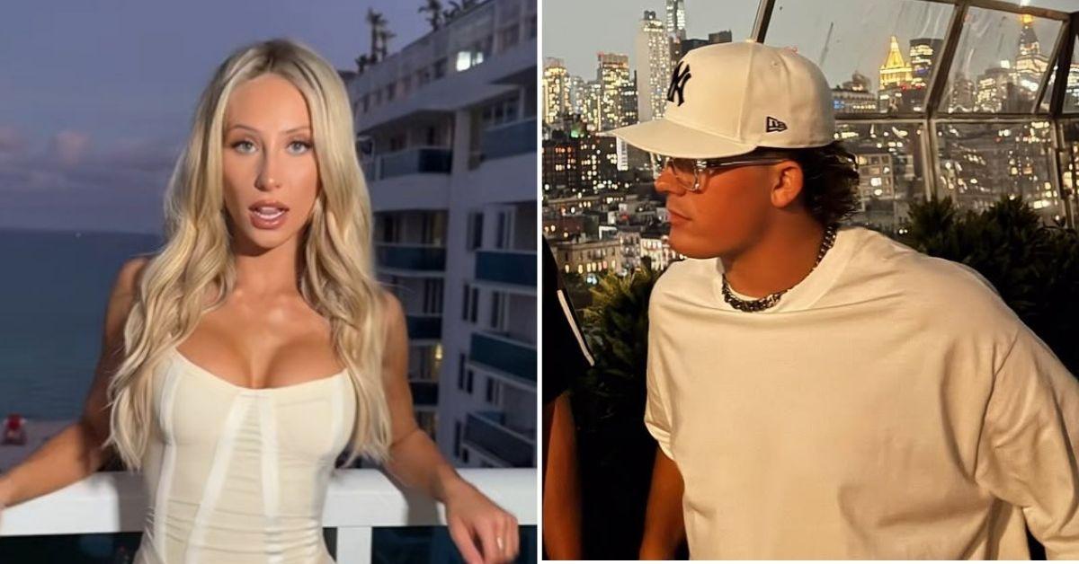 image of Alix Earle denied Jaxson Dart ever messaged her.