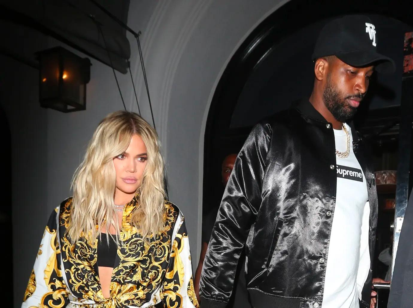 tristan thompson snubs khloe kardashians birthday baby daddye