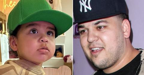 khloe kardashian son tatum looks like rob kardashian twin pp