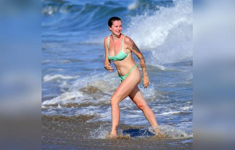 Sexiest Celeb Bikini Pics: Kim Kardashian, Halsey, Nina Dobrev & More