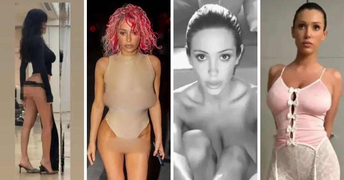 her skimpiest raunchiest outfits that made headlines