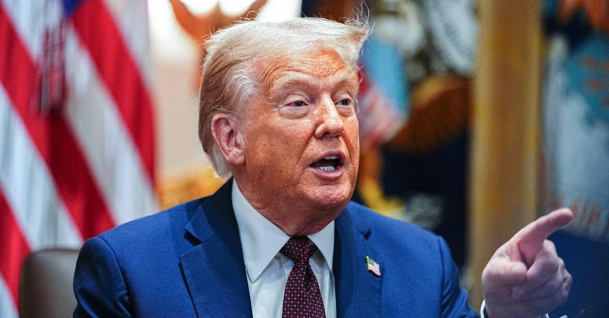 image of The president made the remarks while bragging about crime rates in D.C.