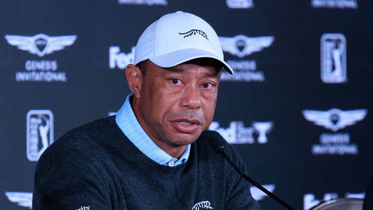 Image of Tiger Woods and Vanessa Trump faced health struggles together.