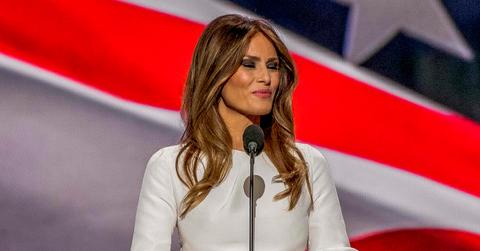 melania trump watching trial