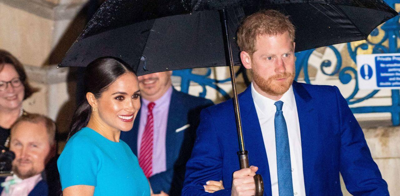 meghan markle prince harry appear uncomfortable royal event