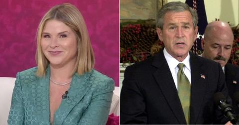 Photo of Jenna Bush Hager and George W. Bush