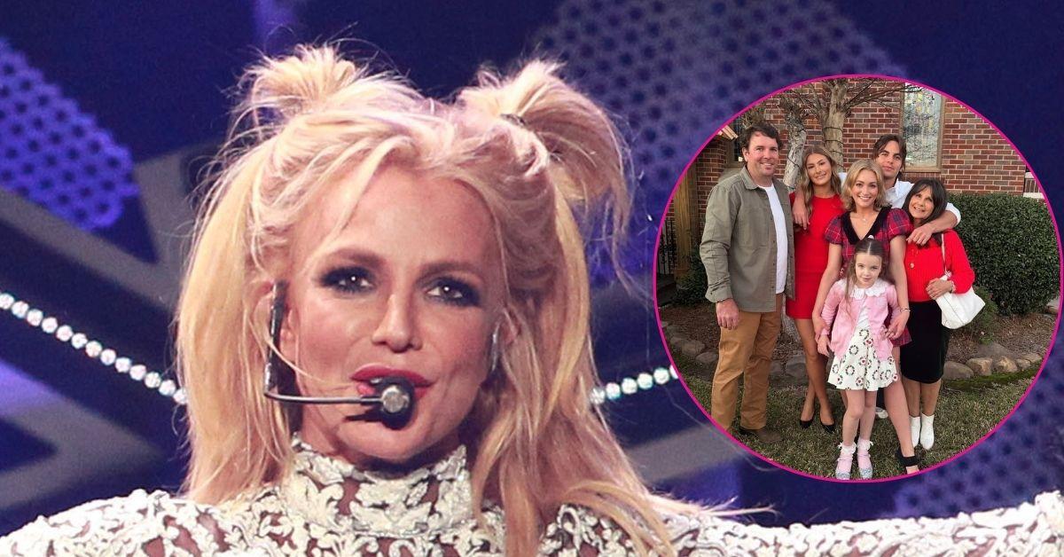 britney spears drags family christmas
