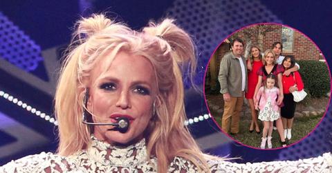 britney spears drags family christmas