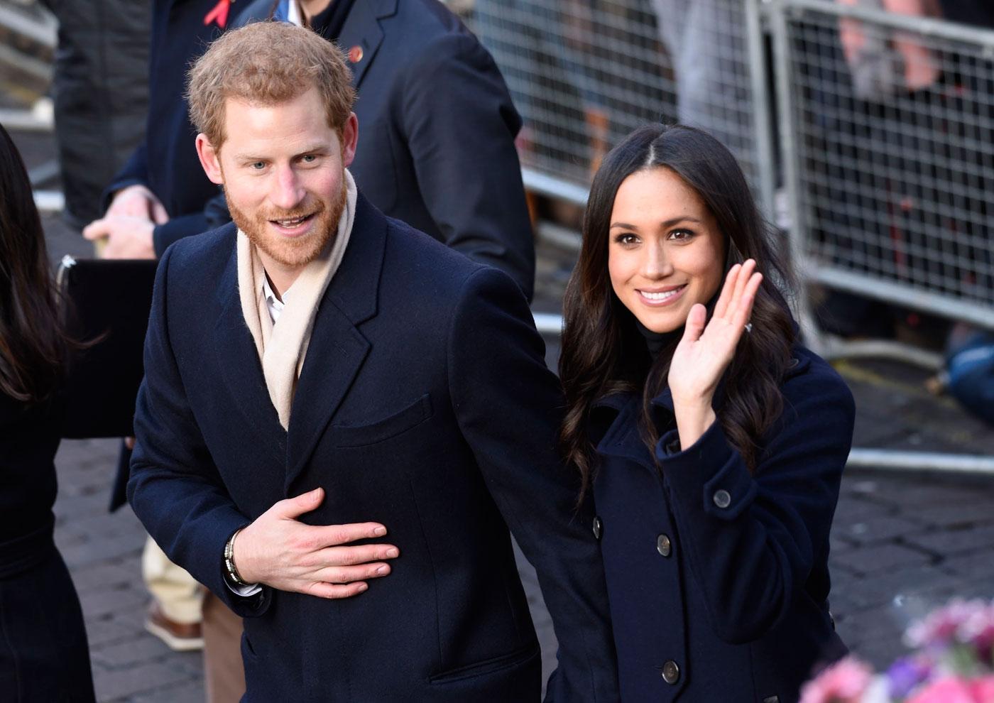 Prince Harry and Meghan Markle make a visit to Nottingham