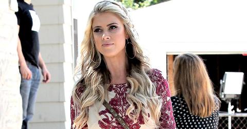 christina anstead pregnant selfie