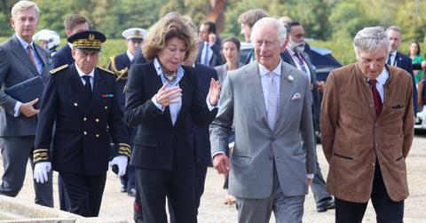 king charles works all day long until  am