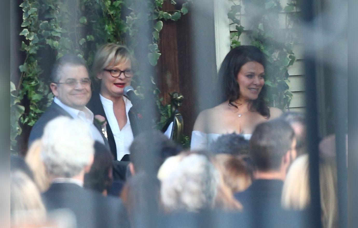 Patton oswalt meredith salenger wedding 3