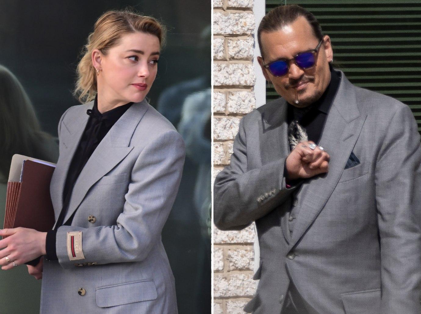 Are Johnny Depp & Amber Heard Copying Court Outfits? See Photo Proof!