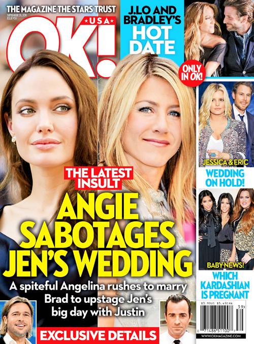 Angelina Jolie Sabotages Jennifer Aniston's Wedding