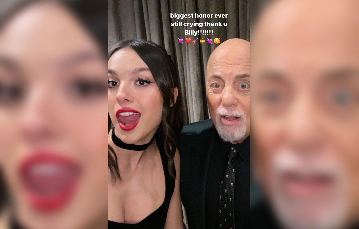 Olivia Rodrigo Surprises Fans At Billy Joel Concert