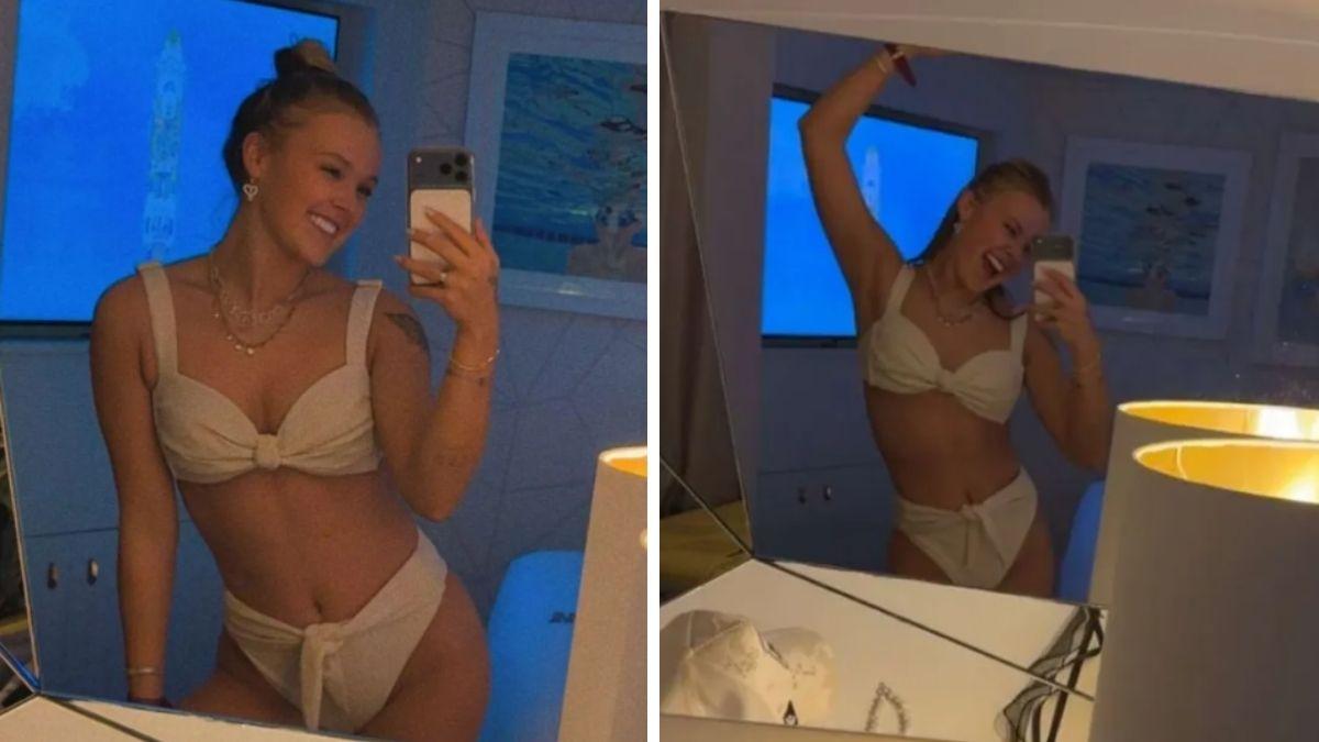 image of The singer posted the photos while on a family cruise.