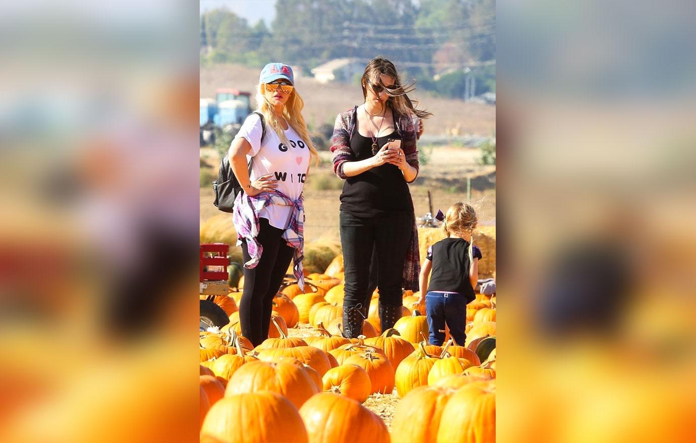 Christina aguilera pumpkin patch kids