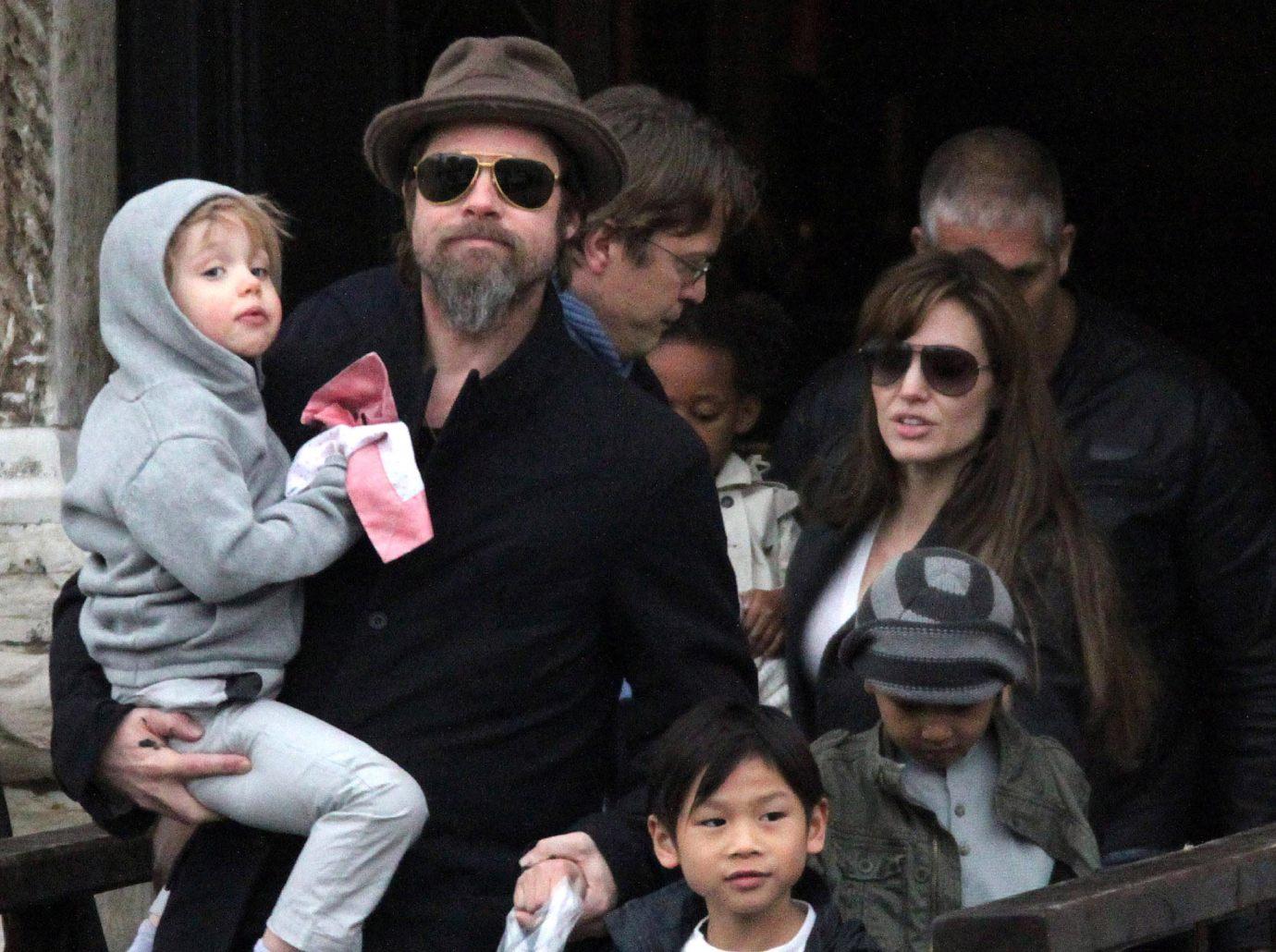 brad pitt girlfriend ines de ramon rare pda