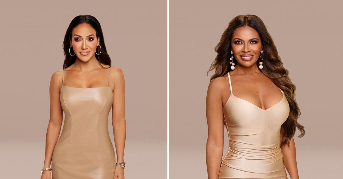 Composite photo of Melissa Gorga and Dolores Catania