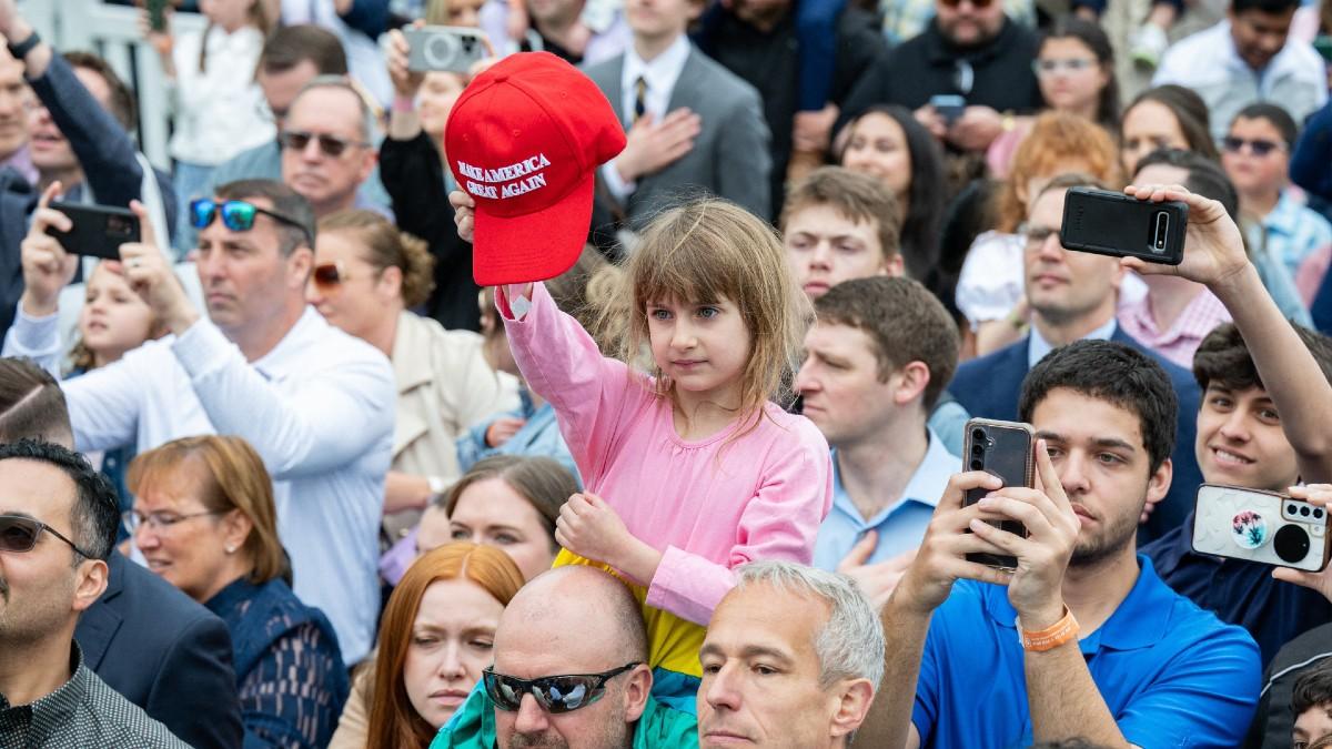 image of Joe Rogan had Donald Trump on his podcast. 