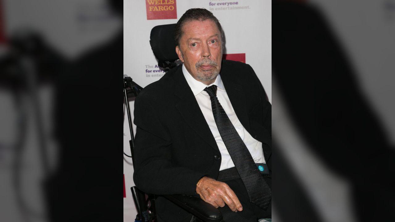 Image of Tim Curry opened up about the painful struggle to speak and move after his stroke.