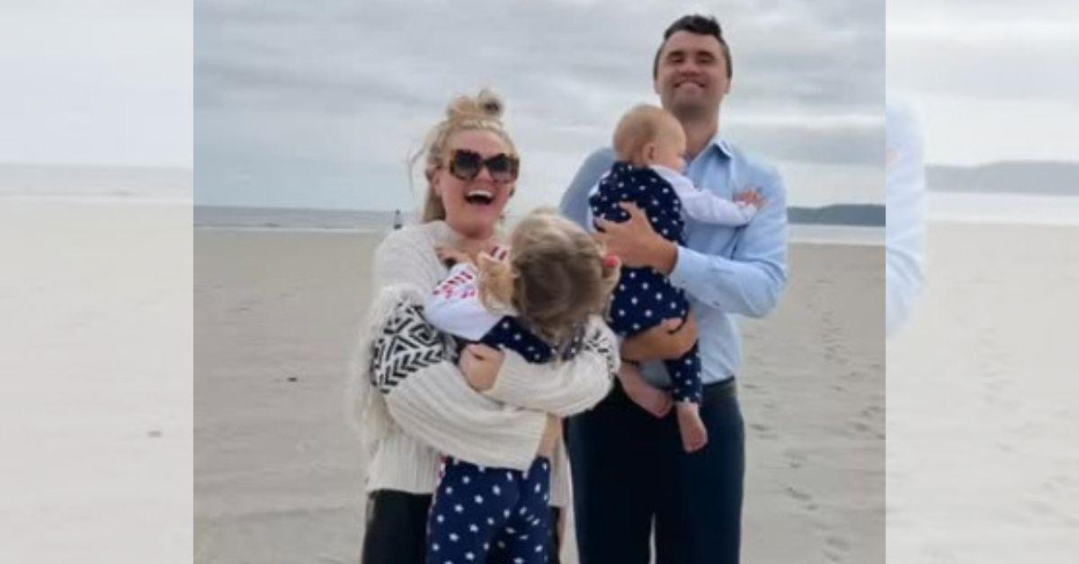 phot of The couple have two young children