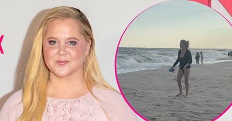 split image of Amy Schumer and Amy Schumer
