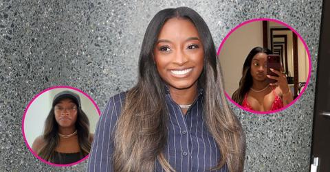 Image of Simone Biles is on vacation after selling her Houston home.