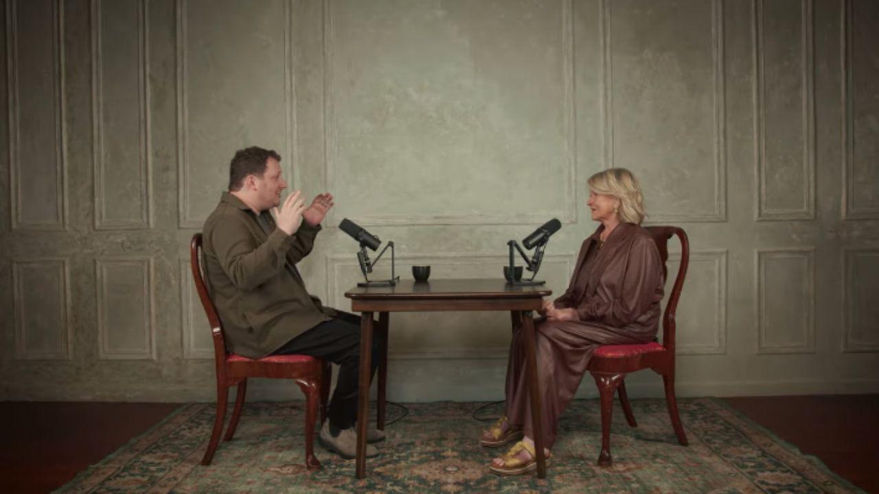 Image of Martha Stewart spoke about her deal with Kmart. 