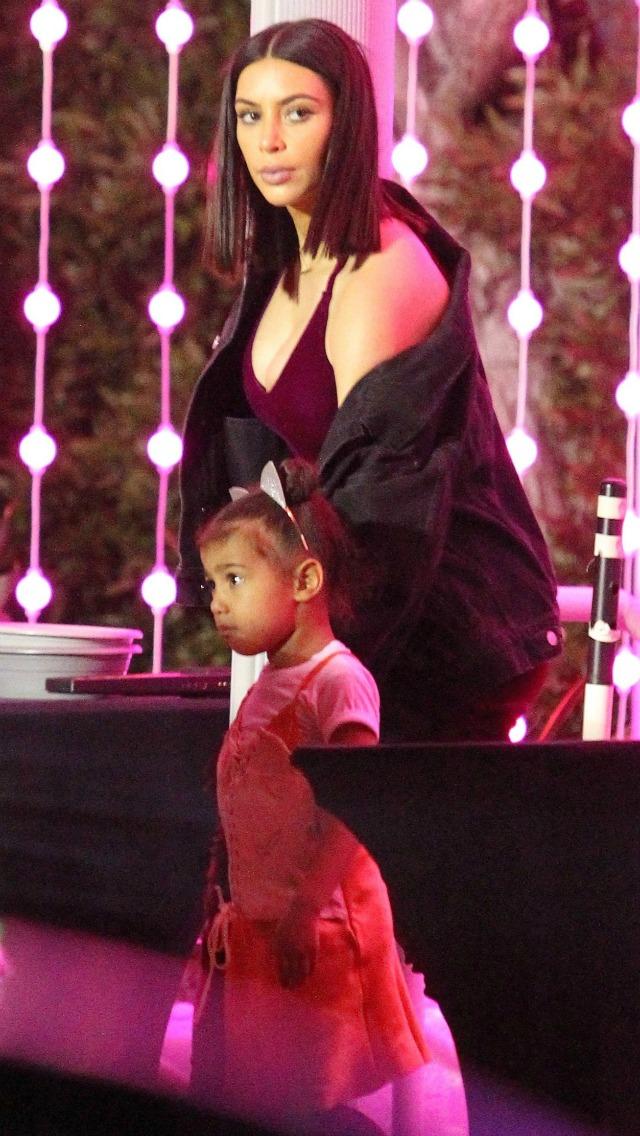 Kim Kardashian North West Ariana Grande Photos 03