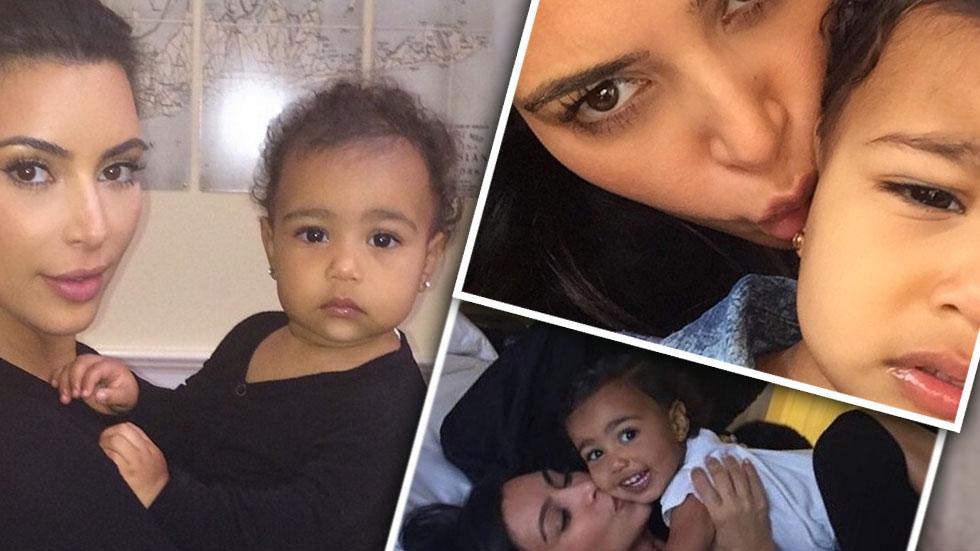 Kim kardashian north west selfies