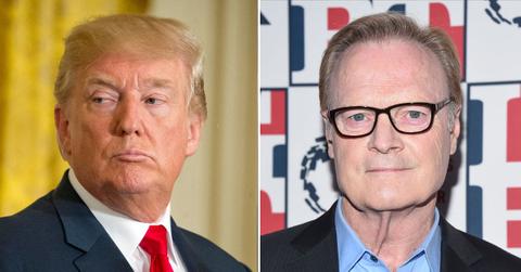 Composite photo of Donald Trump and Lawrence O'Donnell