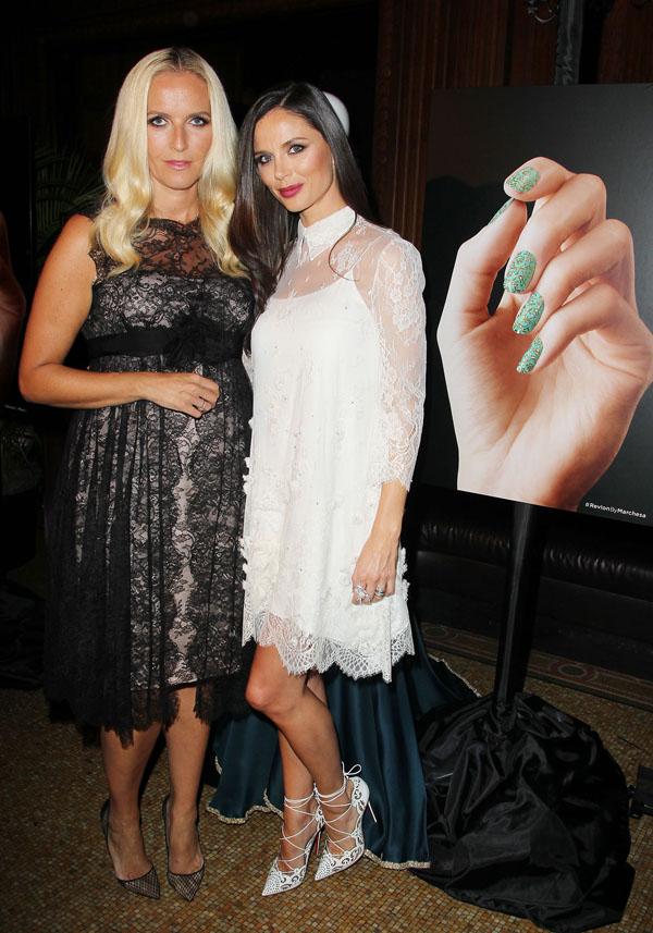 Keren Craig (right) and Georgina Chapman [courtesy of Revlon by Marchesa]