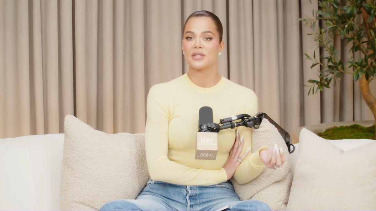 Image of Khloé Kardashian shares two kids with Tristan Thompson.