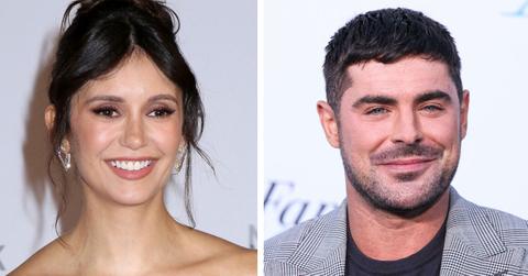 nina dobrev denies zac efron romance