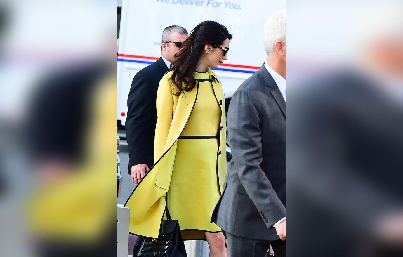 Amal Clooney George Pregnant Fashion 07