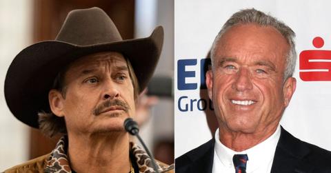 Split photo of Kid Rock and RFK Jr.