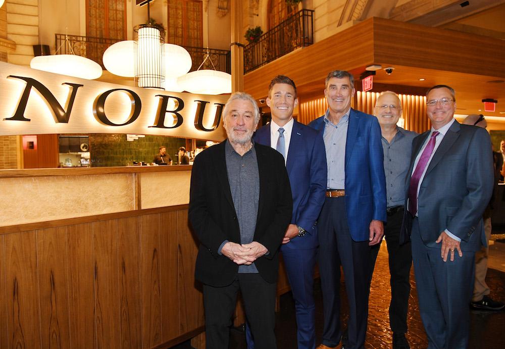 nobu at paris las vegasrobert de nirocaesars entertainment executivescredit denise truscello