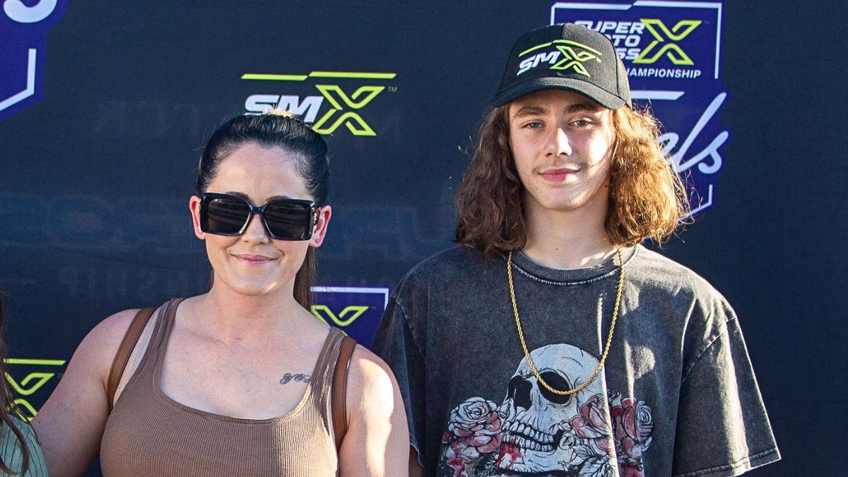 Photo of Jenelle Evans and Jace Evans