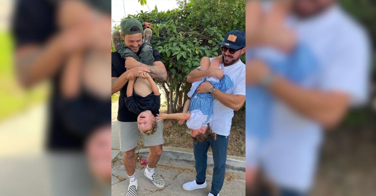 Photo of Zac Efron, Dylan Efron and half-siblings