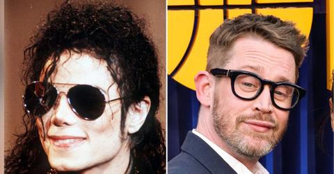 Photo of Michael Jackson and Macaulay Culkin