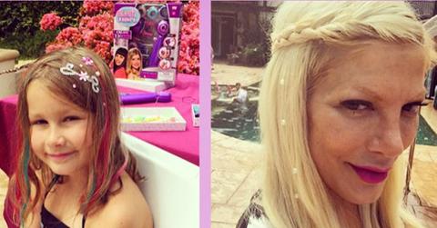 Tori spelling daughter birthday party